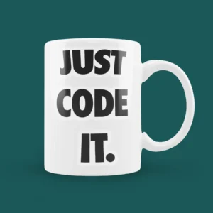 ماگ انگیزشی JUST CODE IT