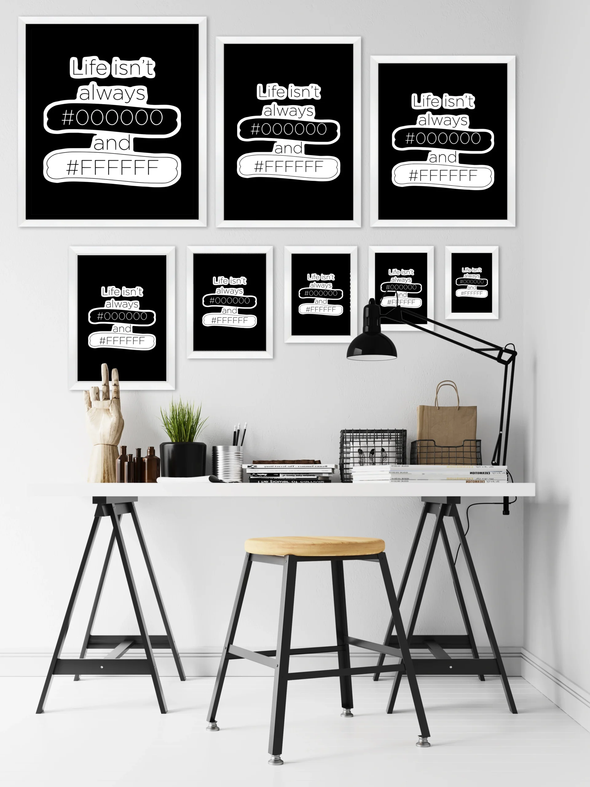life-is't-allways-black-and-white-small-desk-white-vertical-black-bg