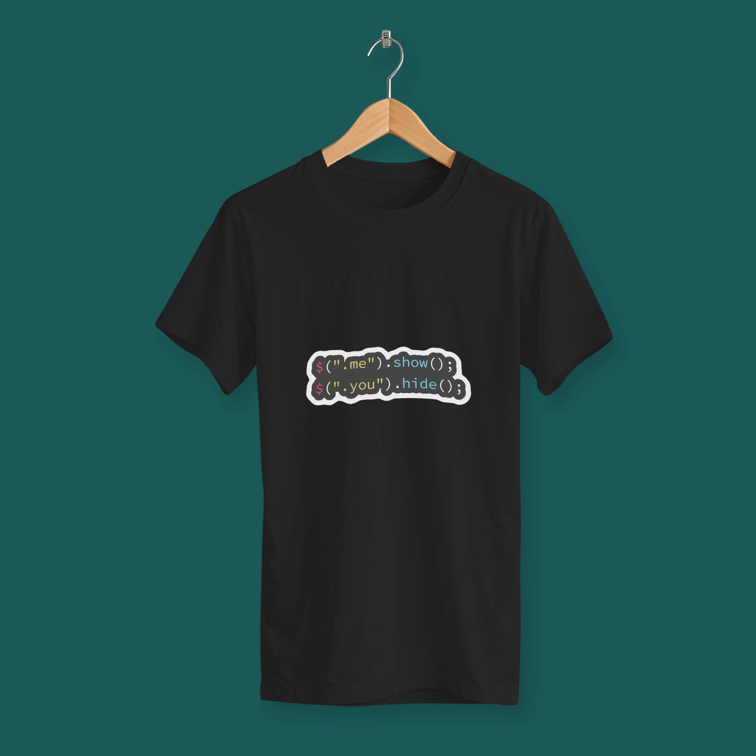 me-show-you-hide-t-shirt-black-front