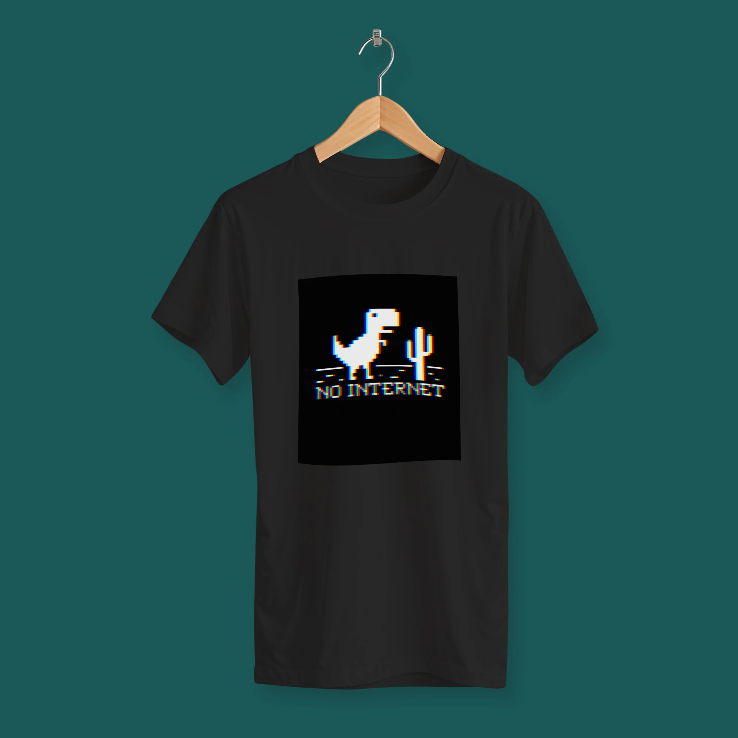no-internet-t-shirt-black-front