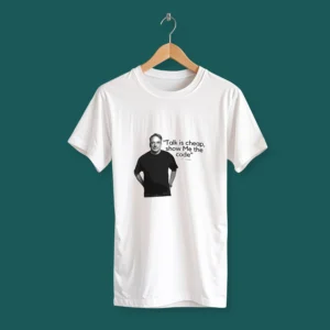تیشرت Talk is ceap show me the code