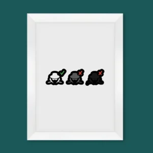 تابلو هکر کلاه سفید