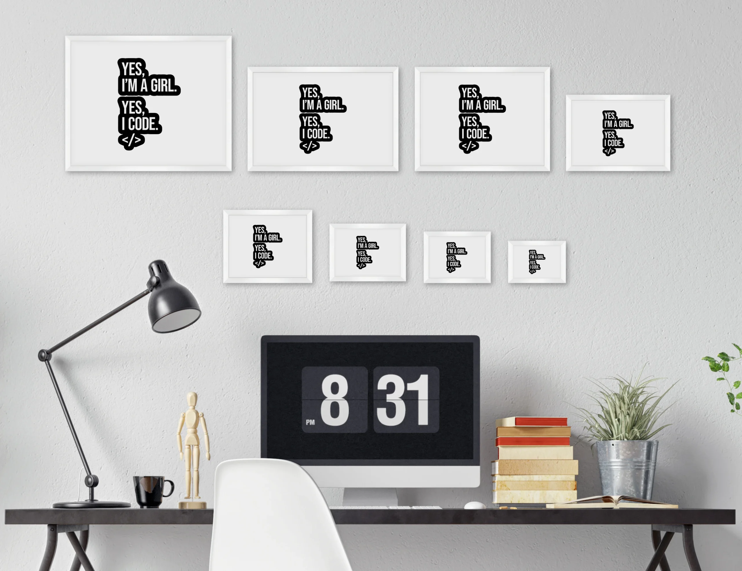 yes-a'm-a-girl-yes-i-coding-large-desk-white-horizontal