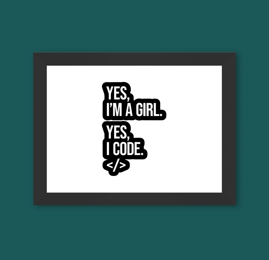 yes-a'm-a-girl-yes-i-coding-single-frame-black-horizontal