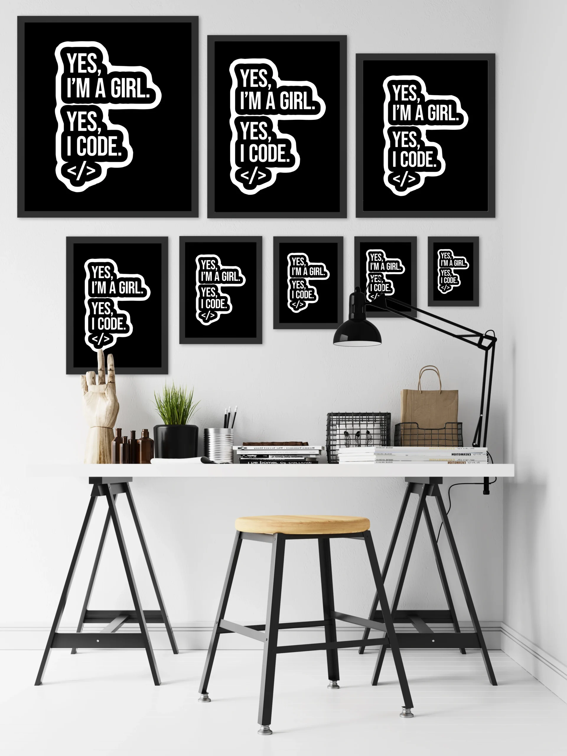 yes-a'm-a-girl-yes-i-coding-small-desk-black-vertical-black-bg